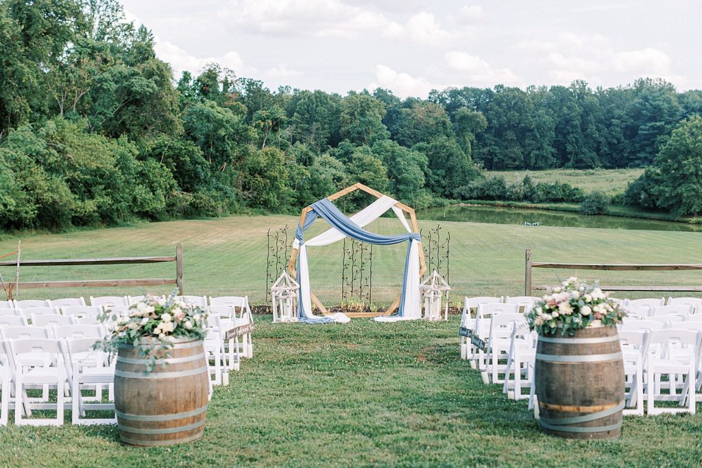 Hamilton Station Vineyards Wedding in Virginia