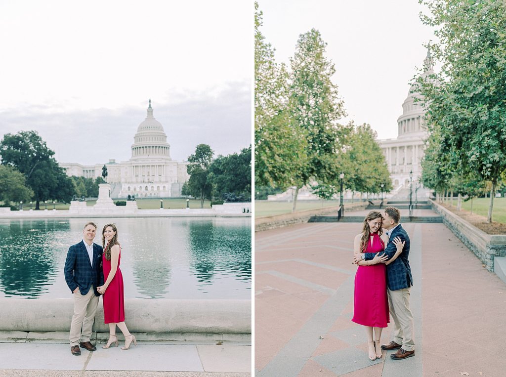 Washington D.C. Engagement Session at the Monuments