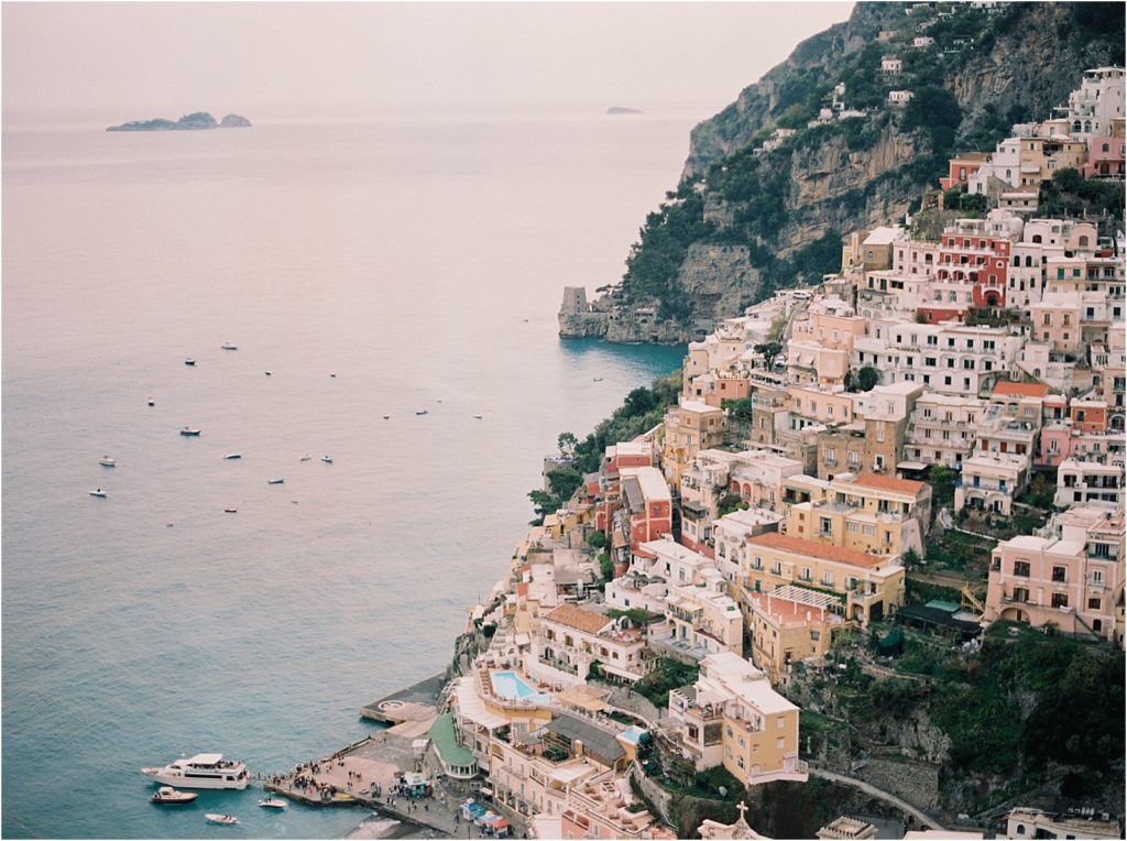 trip to Positano, Italy as a destination wedding photographer based in DC