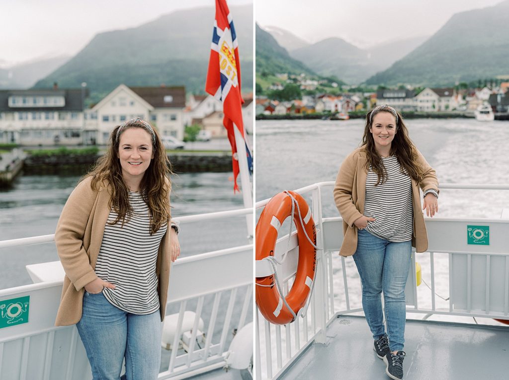 Traveling to Norway and sightseeing