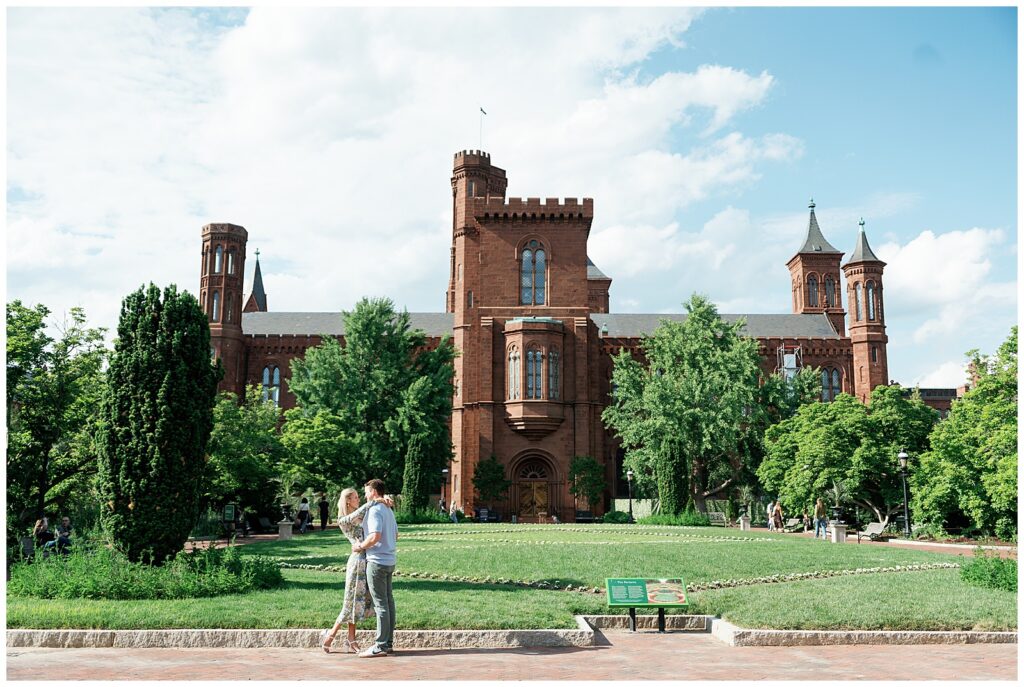 Smithsonian Gardens Engagement Portraits