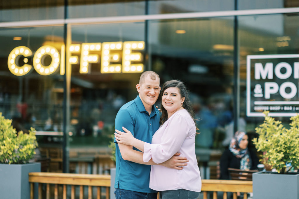 mom and pop coffee shop