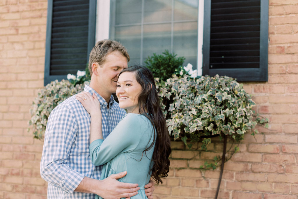 old town alexandria engagement session