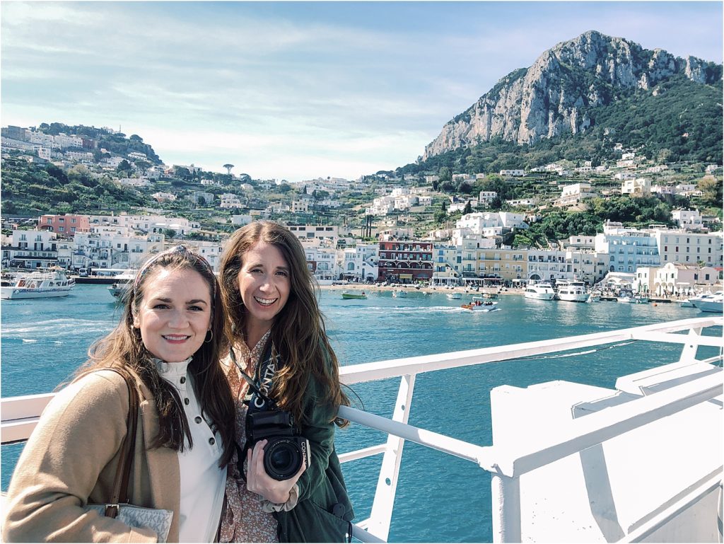 trip to Capri, Italy