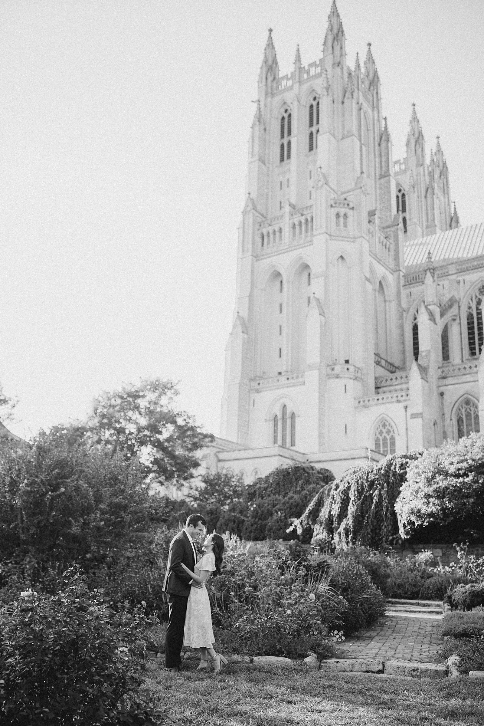 National Cathedral Bishop’s Garden | Washington D.C. Engagement