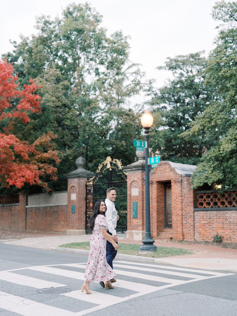 Georgetown Gardens Engagement Session