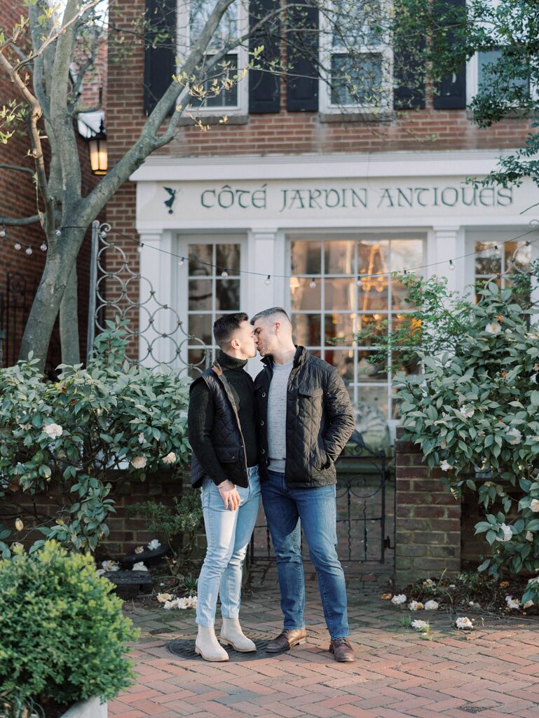 Downtown Georgetown Engagement Portraits