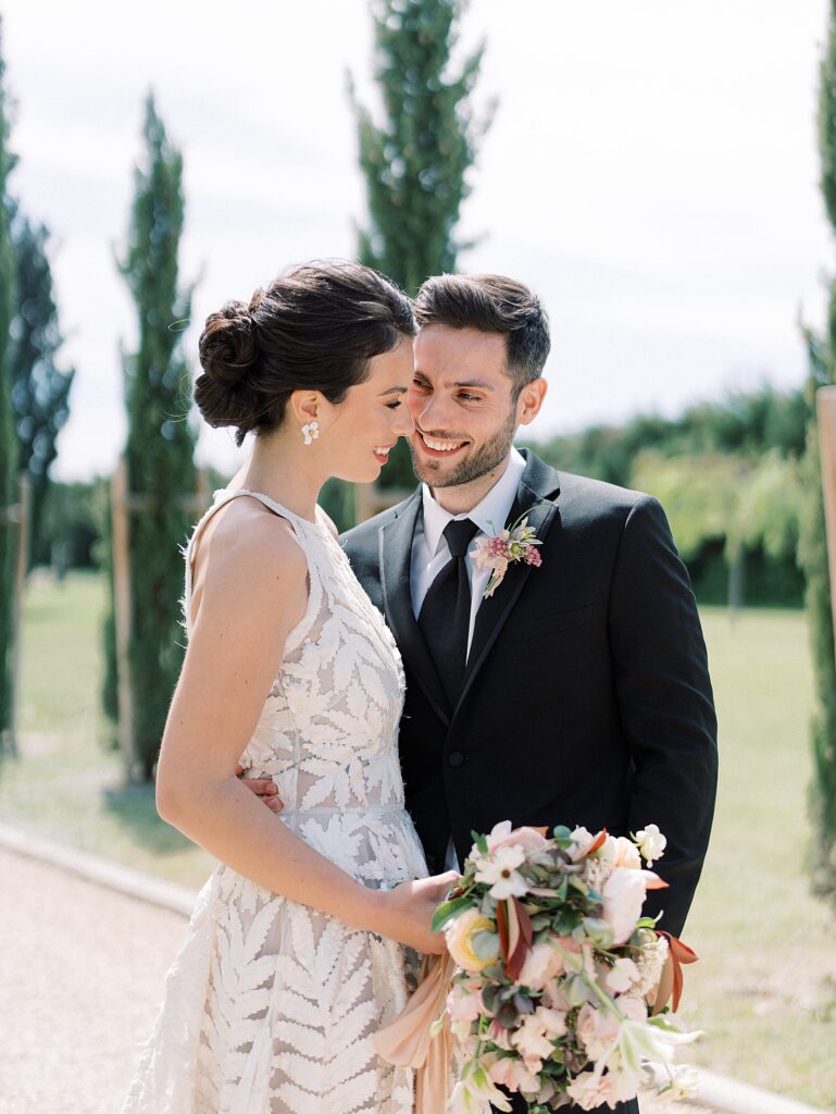 Whimsical wedding in Provence, France at Chateau de Torreau