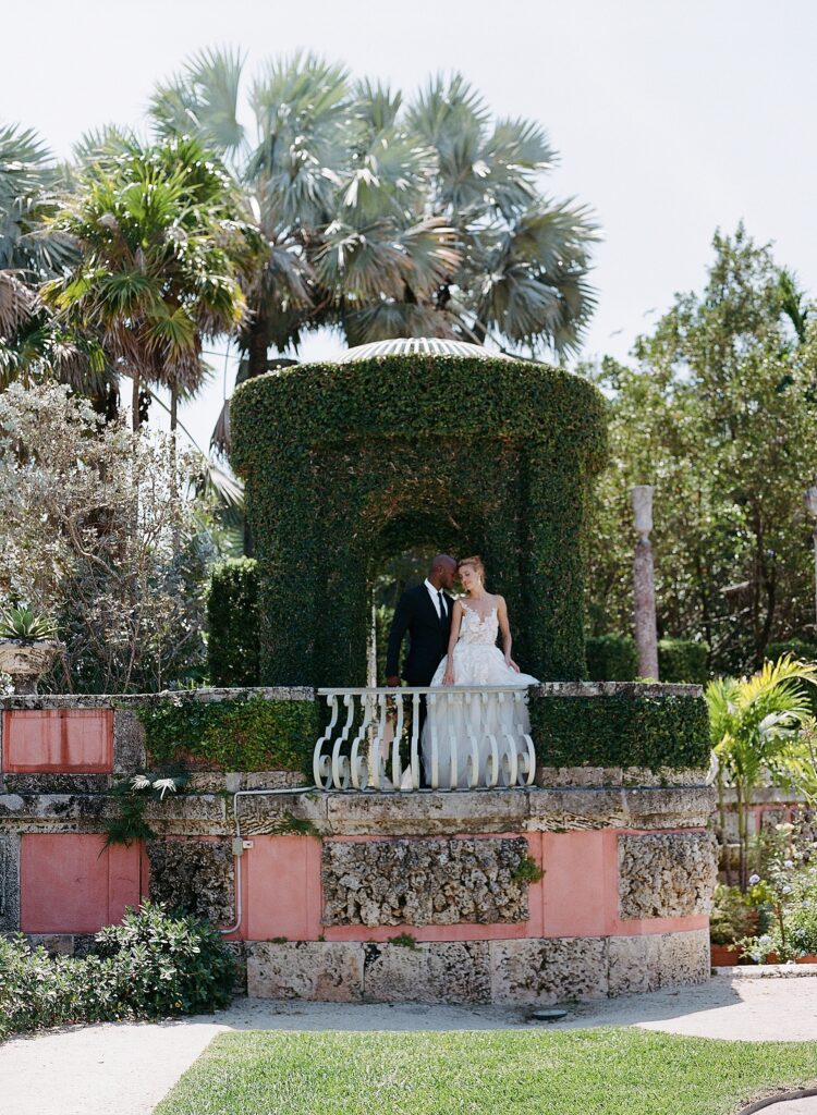 vizcaya gardens luxury wedding in miami