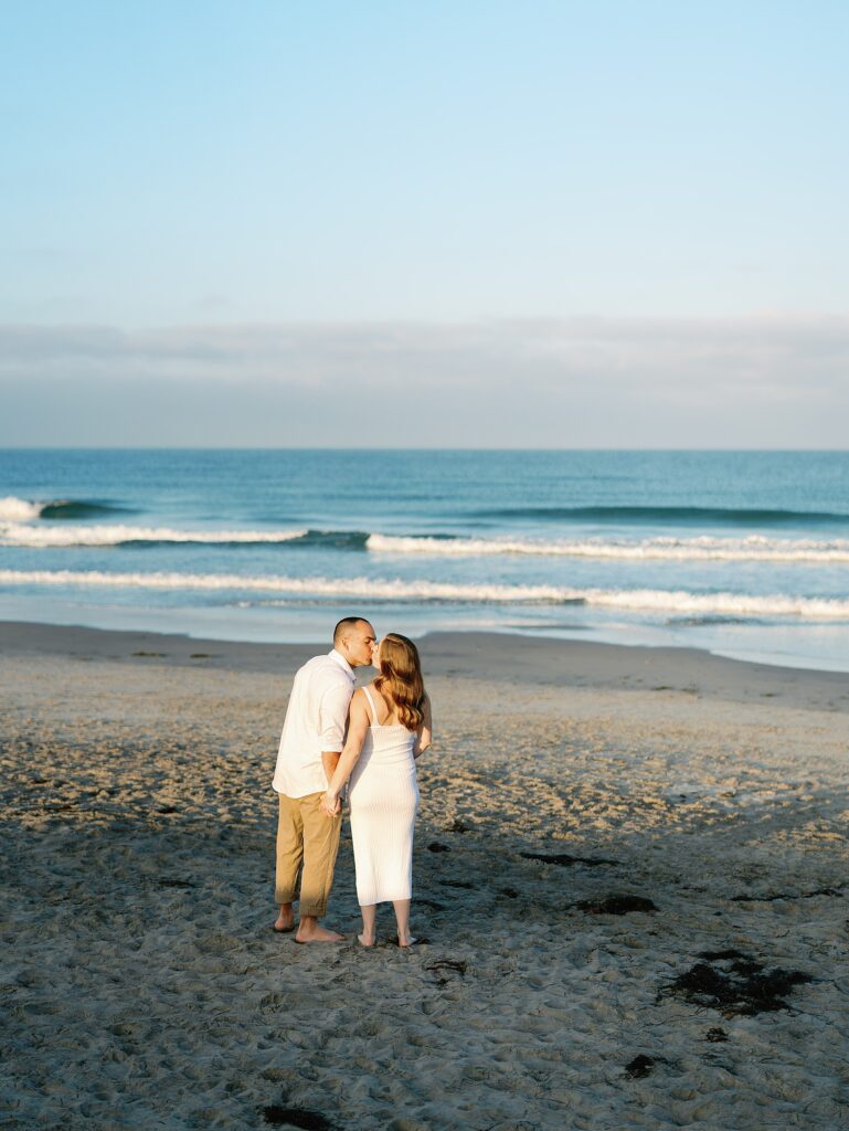 Maternity Portraits on the beach in Encinitas, California 