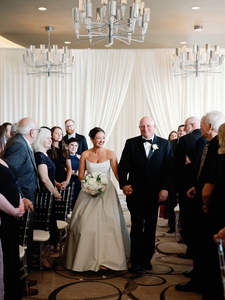A Classic Black & White Wedding at the Four Seasons Baltimore