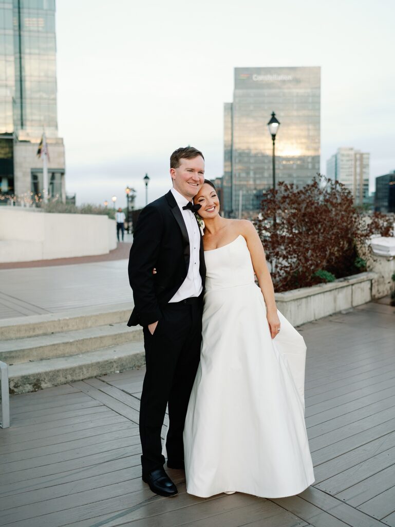 A Classic Black & White Wedding at the Four Seasons Baltimore