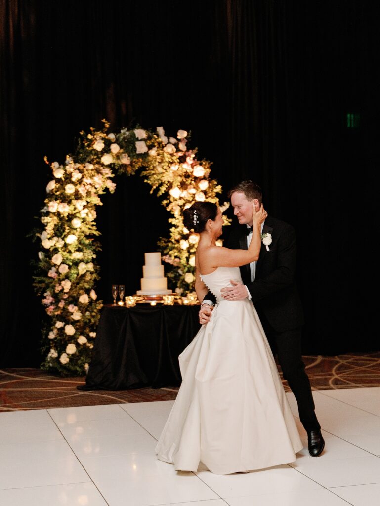 A Classic Black & White Wedding at the Four Seasons Baltimore