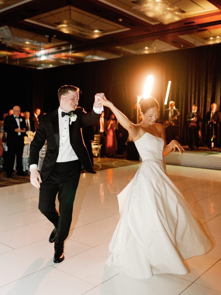 A Classic Black & White Wedding at the Four Seasons Baltimore