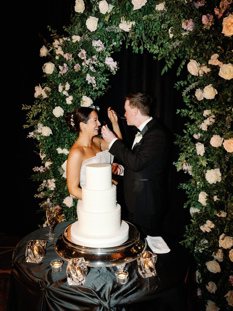 A Classic Black & White Wedding at the Four Seasons Baltimore