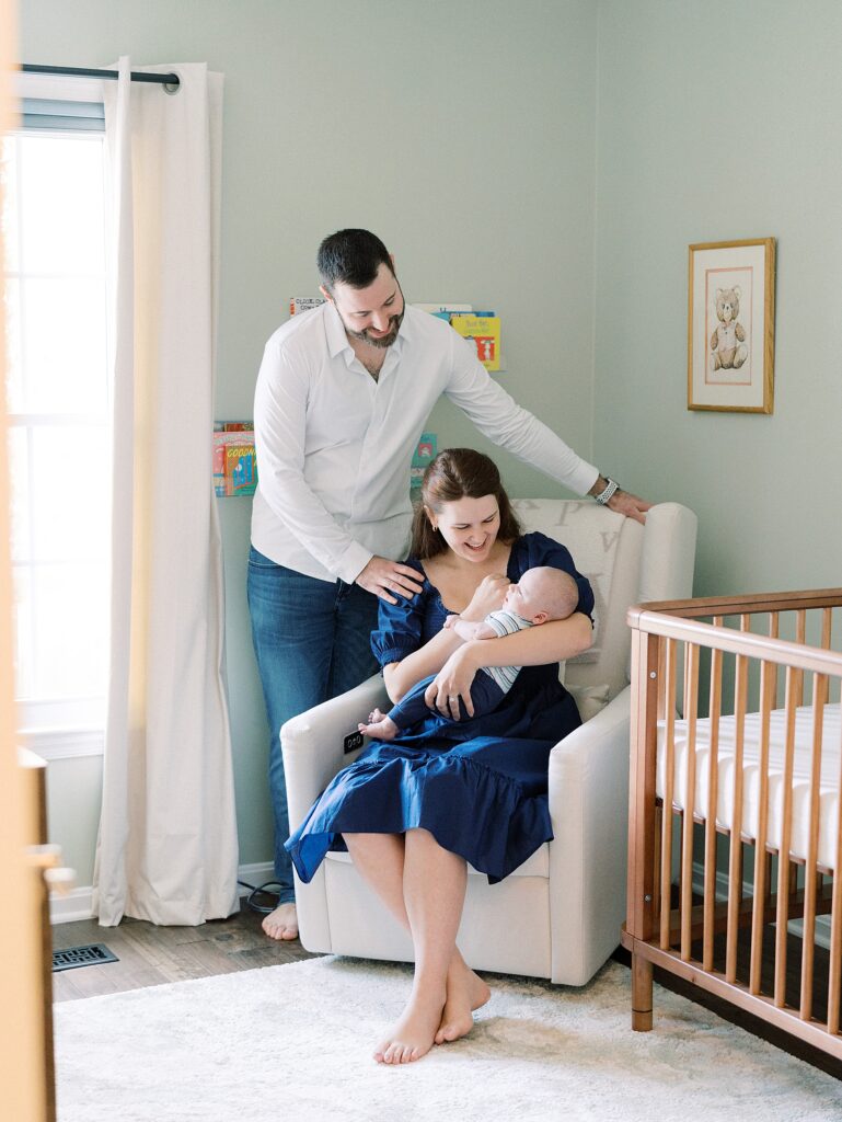 newborn family portraits in northern virginia