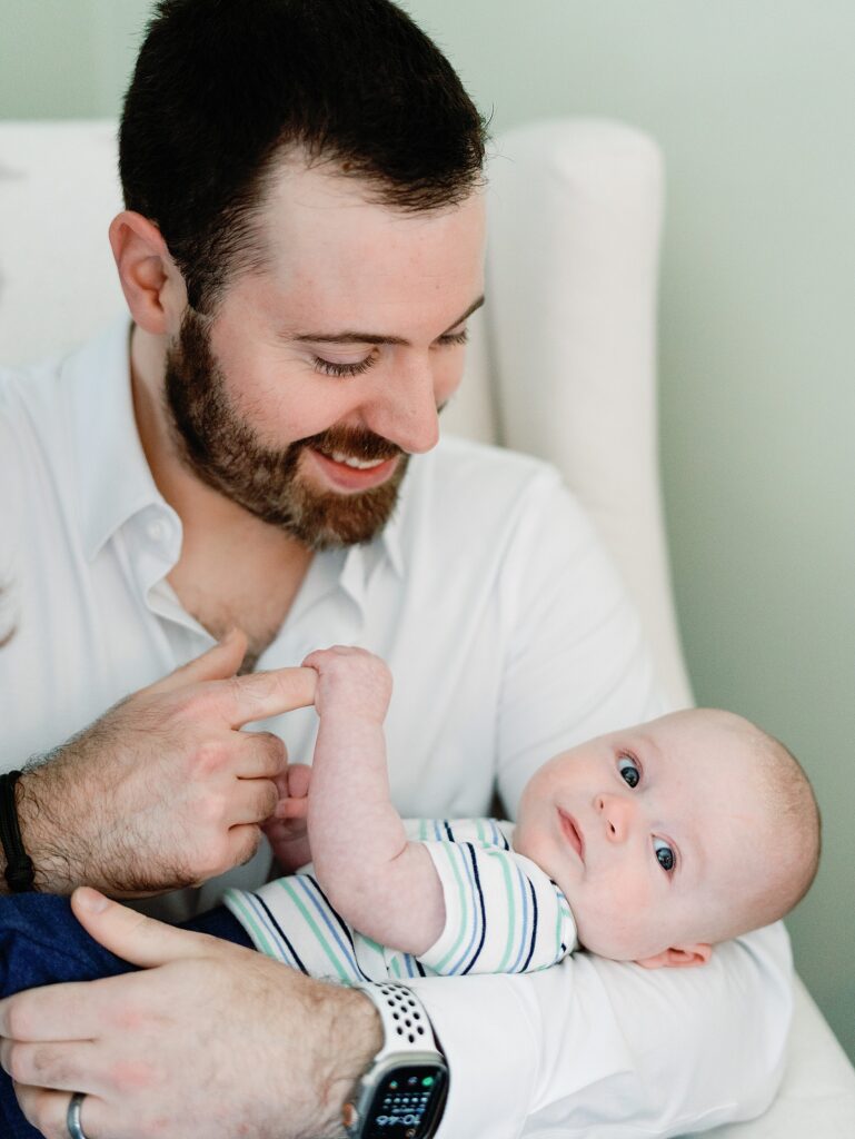 newborn family portraits in northern virginia