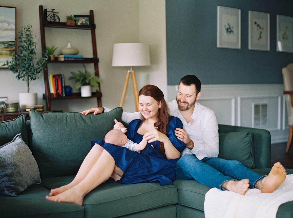 newborn family portraits in northern virginia