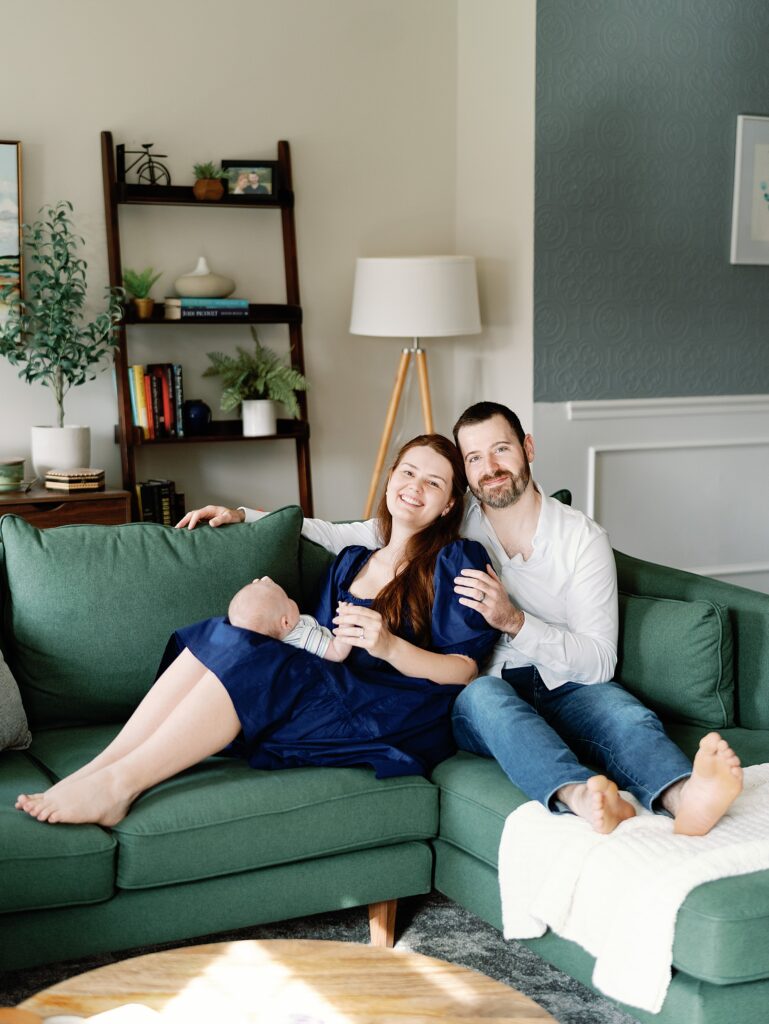 newborn family portraits in northern virginia
