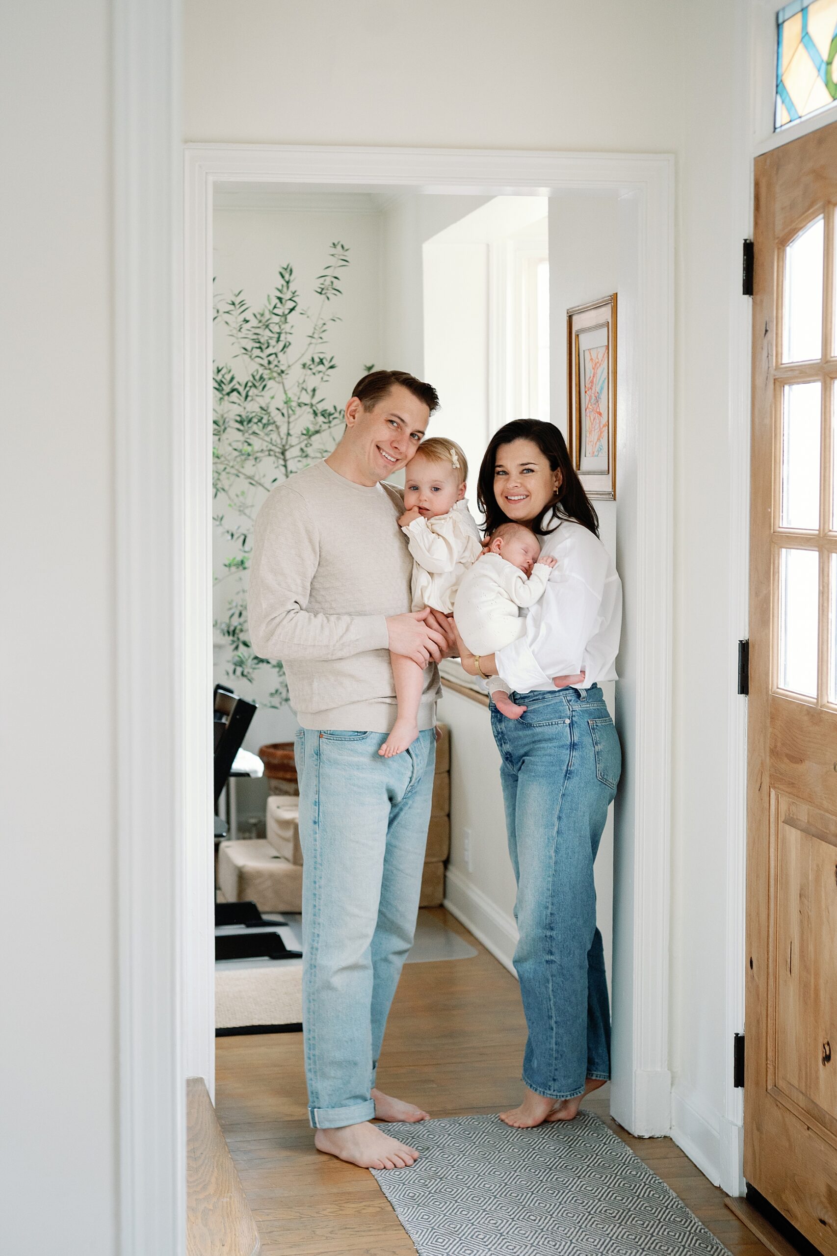 lifestyle Family Portraits in Arlington, VA