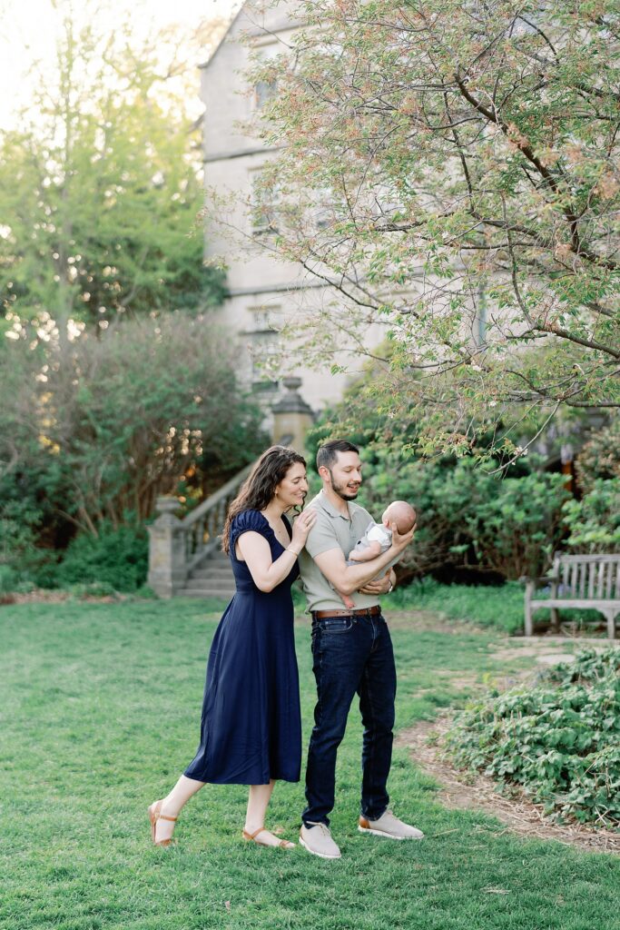 Bishops Garden Family Portraits in Washington DC