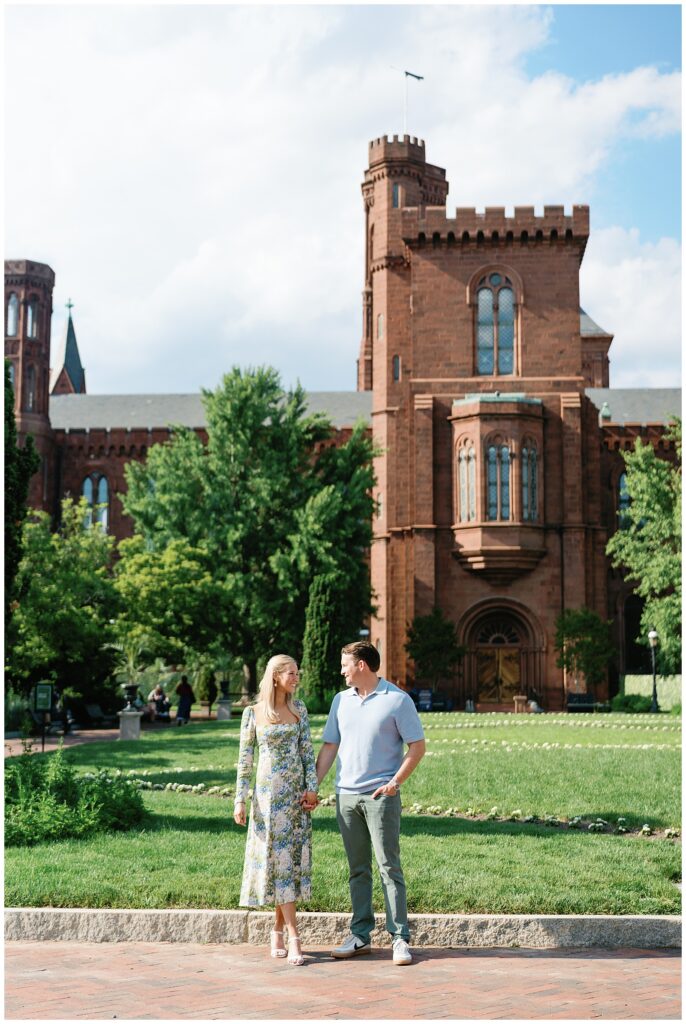 Smithsonian Gardens Engagement Portraits