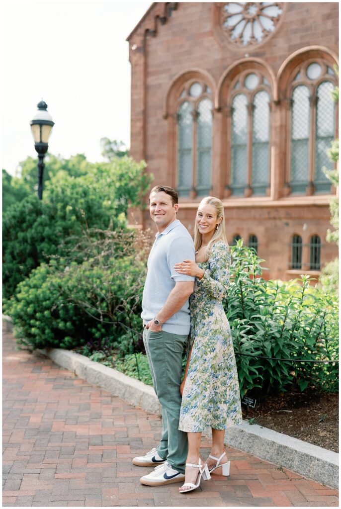 Smithsonian Gardens Engagement Portraits