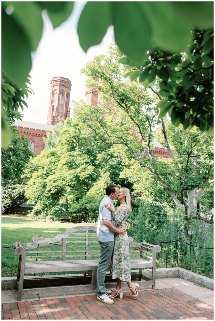 Smithsonian Gardens Engagement Portraits