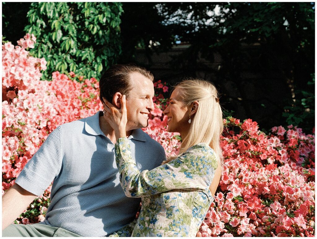 Smithsonian Gardens Engagement Portraits