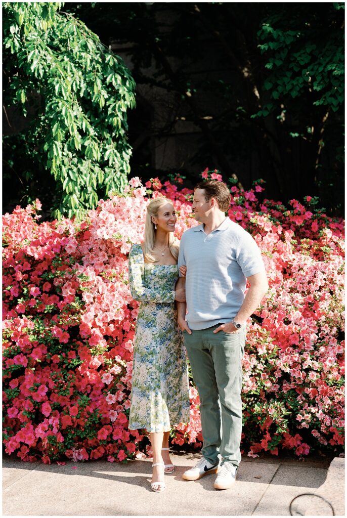 Smithsonian Gardens Engagement Portraits