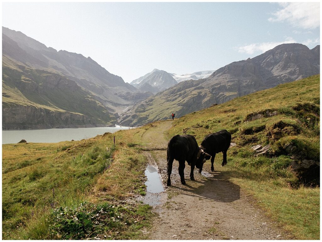 Lac de dix in haute route
